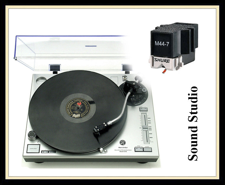 Turntables, Cartridges, Styli, Preamps, Equalizers, Speakers, Tonearms, Stroboscopes, Record Clamps, 78rpm Audio Equipment, Noise Reducers, Vertical/Lateral Switches, Audio Processing, Sound Recording Devices, Phonograph Needles, Record Players