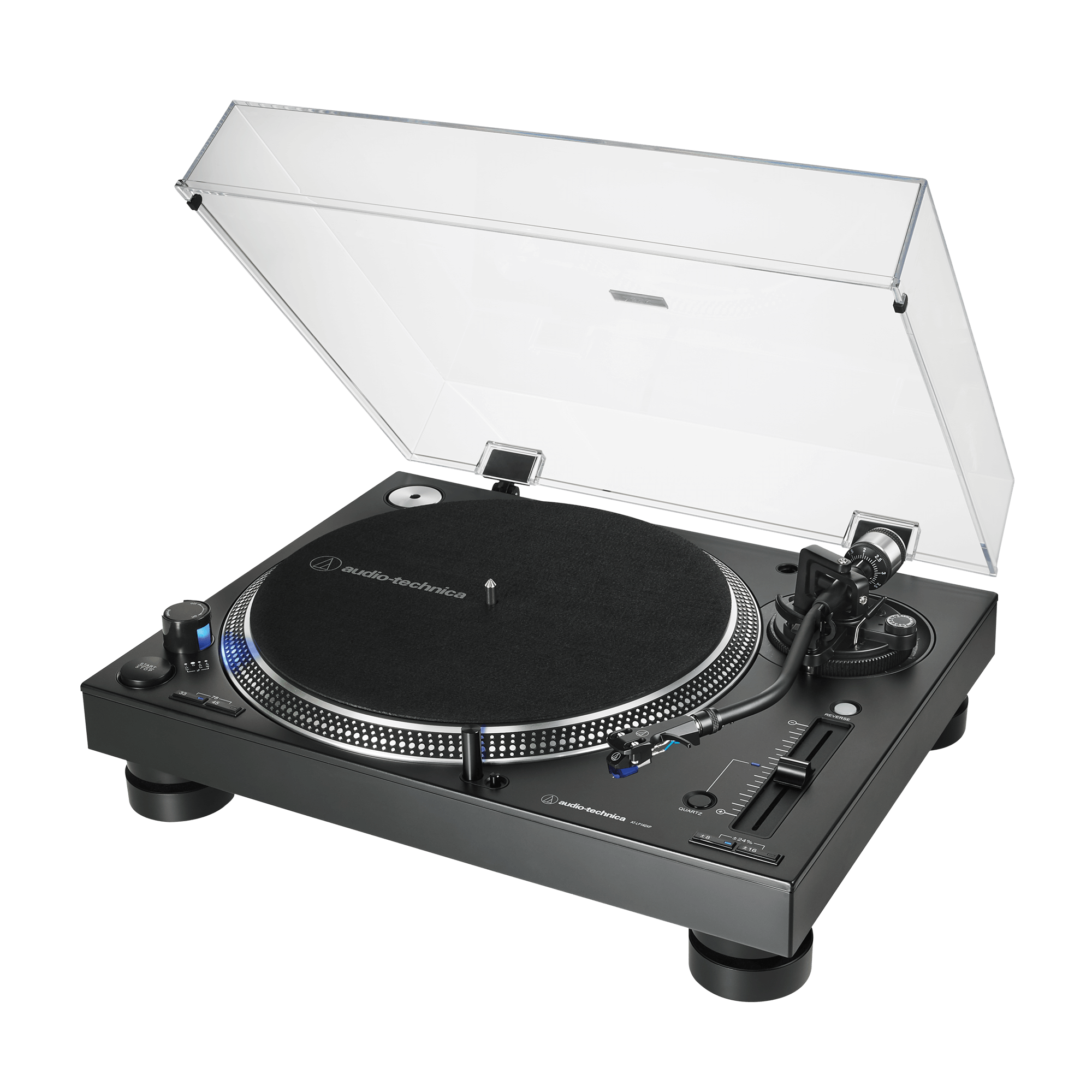 Best Buy: Audio-Technica Stereo Turntable Silver AT-LP60